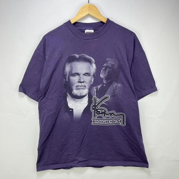 Tultex Other - Vintage 90s Kenny Rogers Tour T Shirt XL Rap Tee
